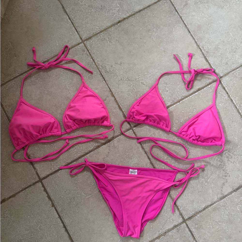 Vibrant Pink Bikini Set